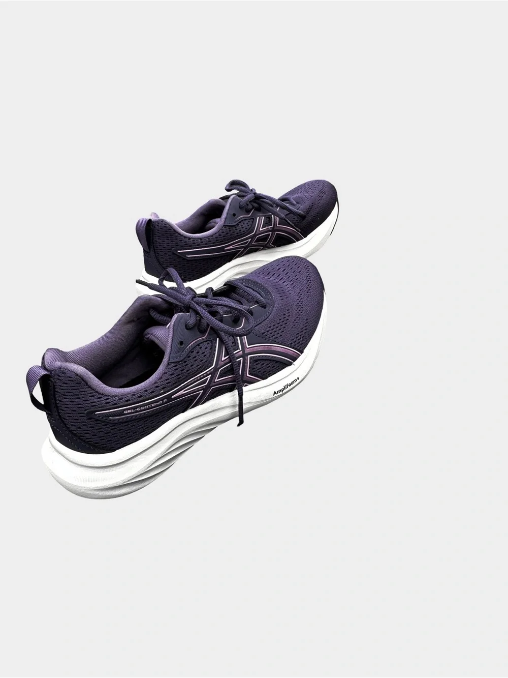 Asics Purple Lace-Up Women's Running Shoes